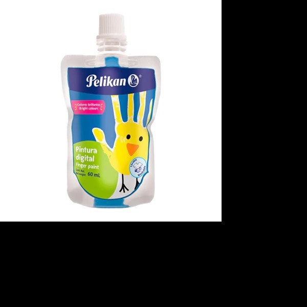 PINTURA DIGITAL PELIKAN 60ML. AZUL C60